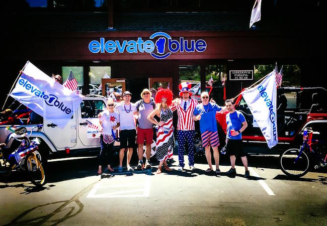 Elevate Blue 4th of July